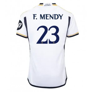 Real Madrid Ferland Mendy #23 Domaci Dres 2023-24 Kratak Rukavima